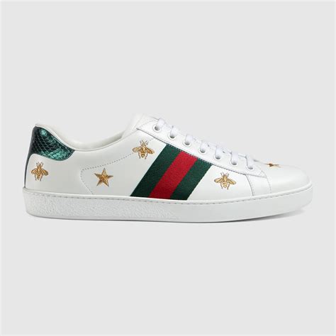 gucci ace embroidered low top sneaker mens|gucci new ace platform sneakers.